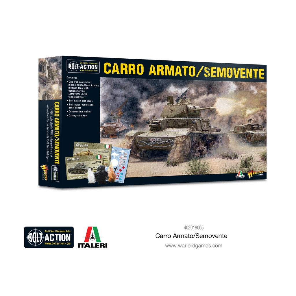 Bolt Action - Italian Carro Armato / Semovente
