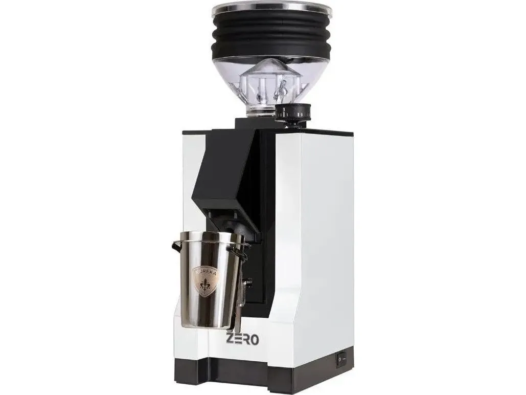 Eureka Eureka kaffekværn - Mignon Zero Matt Black 15BL - Automatisk kaffekværn - Hvid