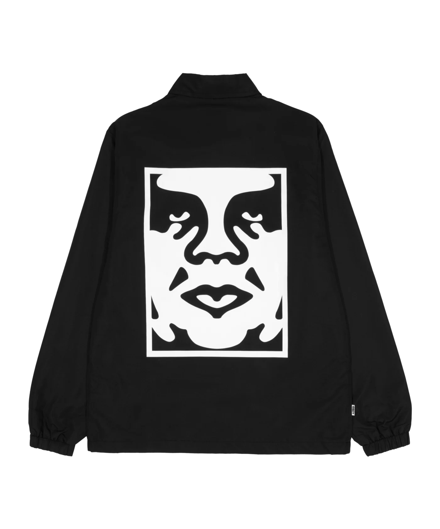 Obey Icon Coach Jacke Schwarz