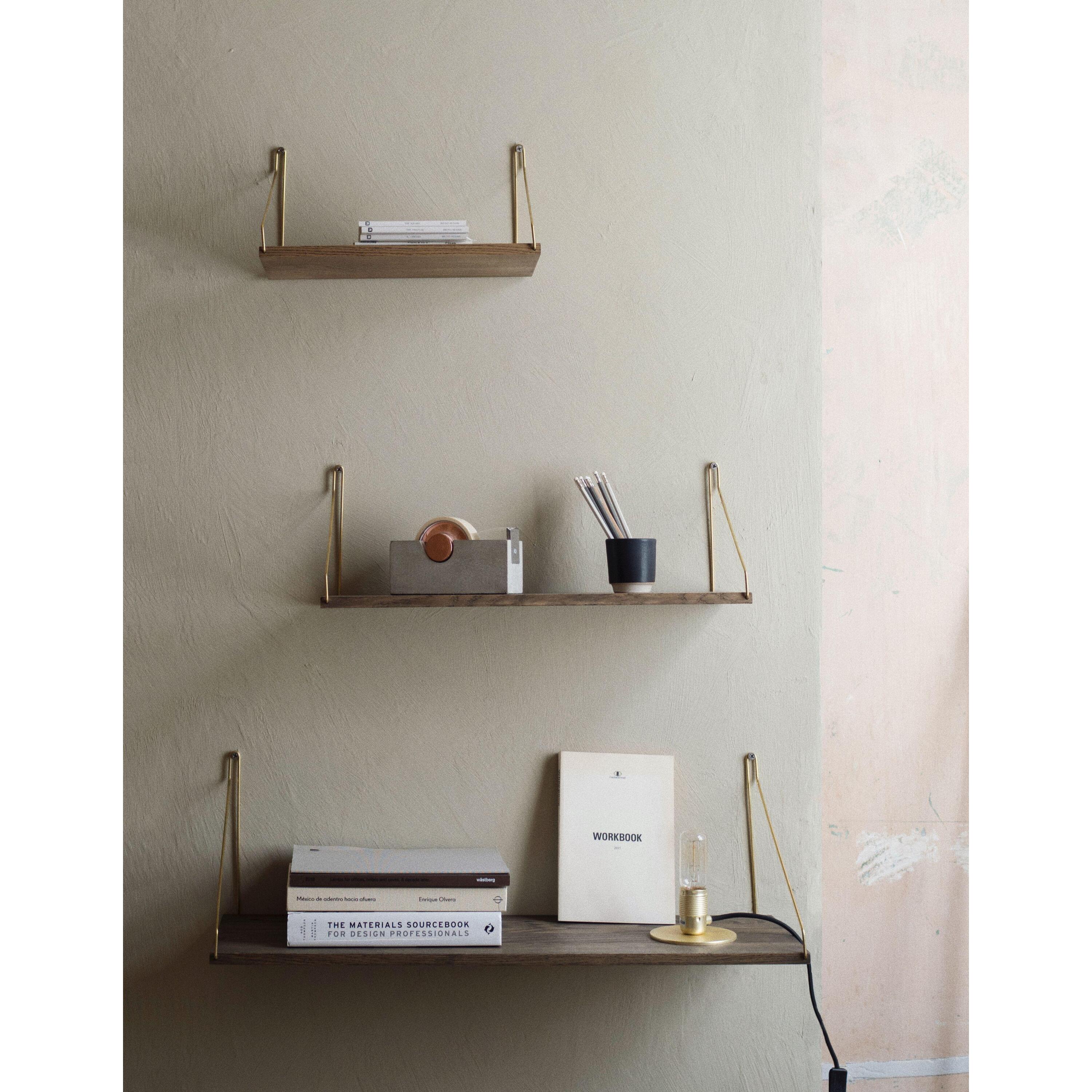 Frama Shelf wandplank 40x27 donker|zwart