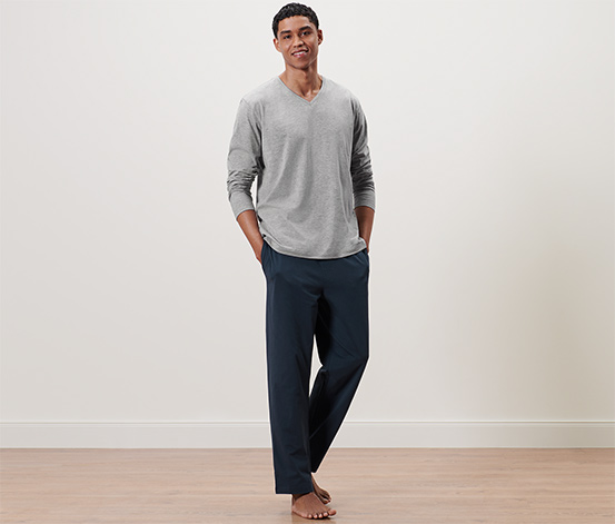 Pyjama, karierte Hose