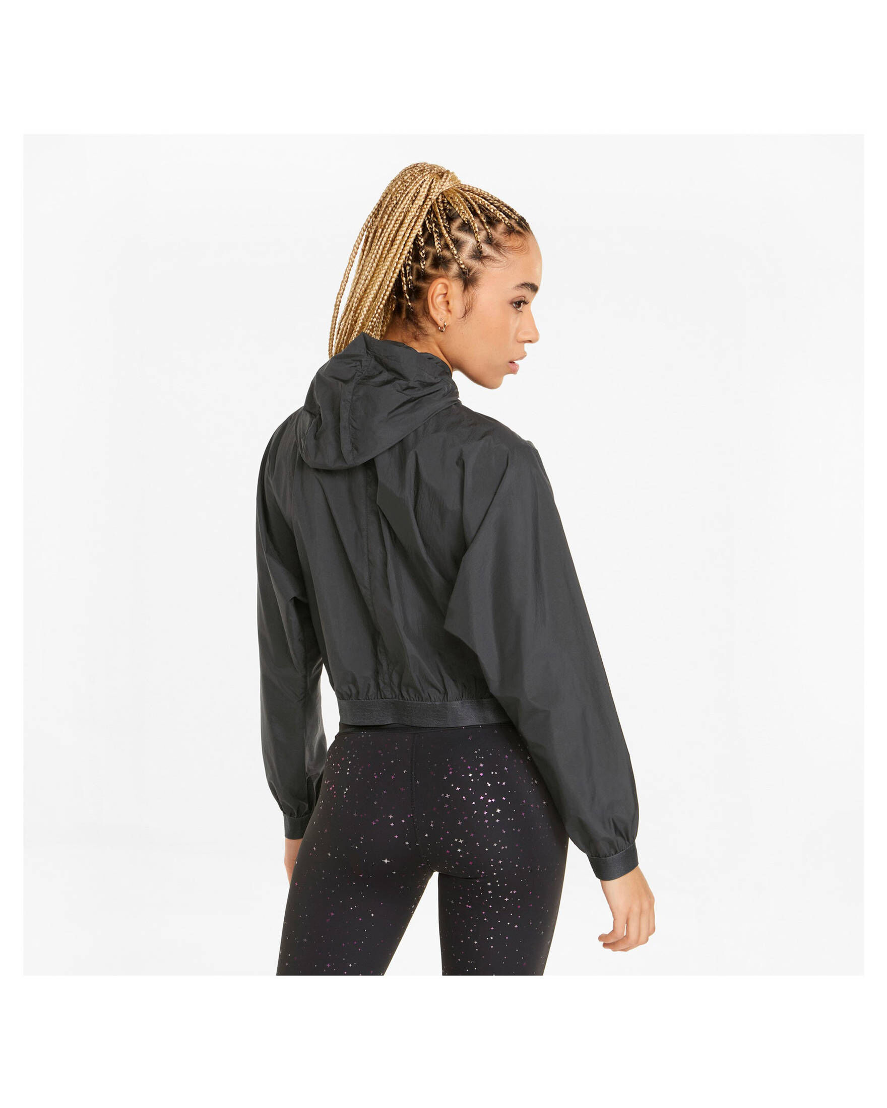 Puma| Damen Trainingsjacke STARDUST Cropped Fit