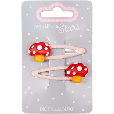 Die Spiegelburg Haarclip Glückspilze beautiful Stars, 1 Stück, 2-fach