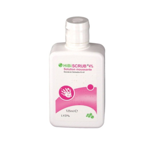 Hibiscrub 4% Solution Moussante Antiseptique 125 ml