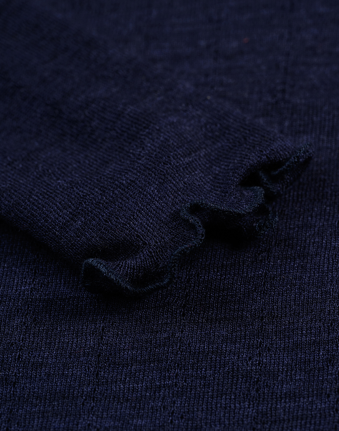 Pointelle shirt met hoge hals van merinowol/zijde voor kinderen