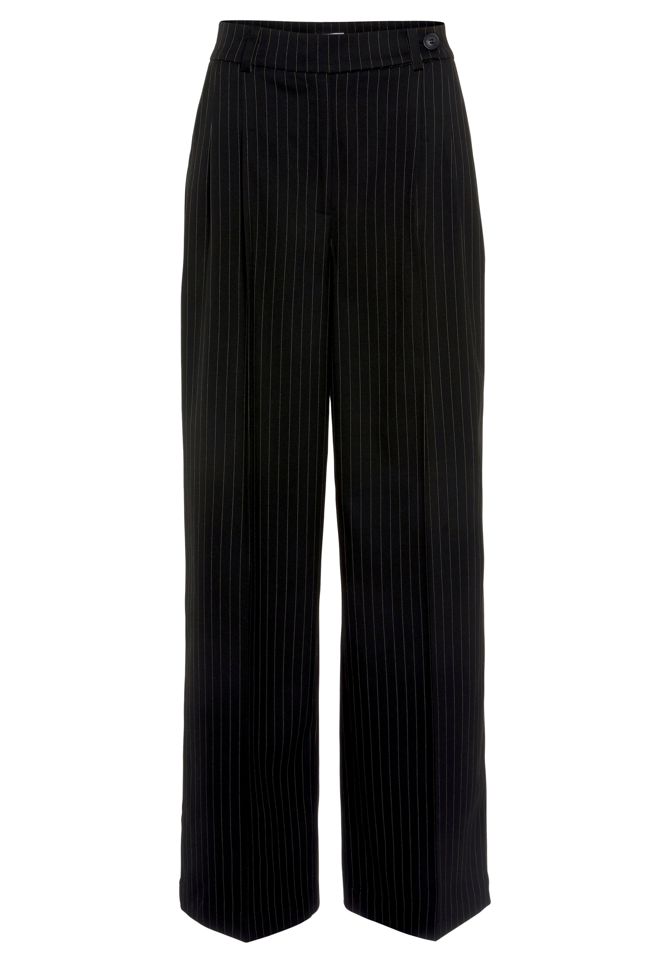 LASCANA Palazzohose  im Business-Look, elegante Anzughose mit Nadelstreifen