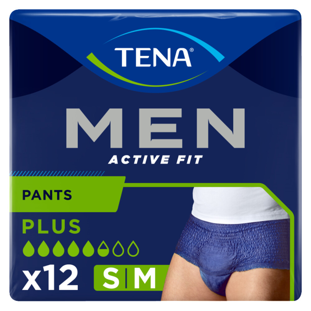 TENA Men Active Fit Pants Plus S/M12 stuks