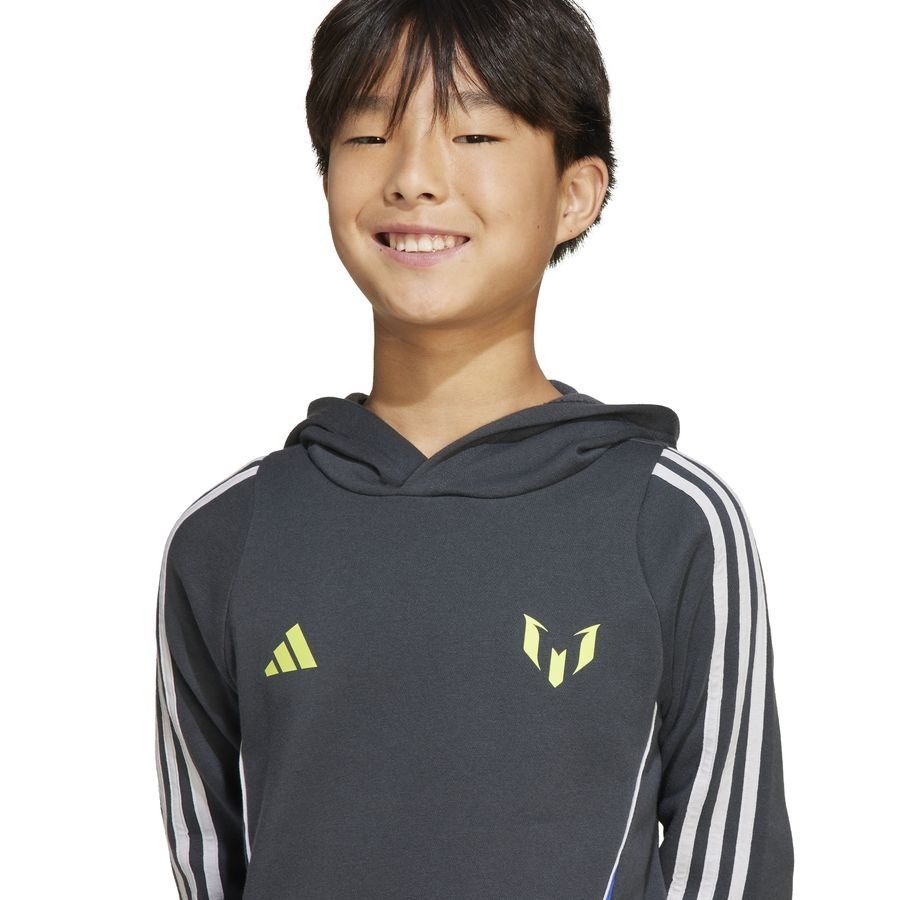 adidas Sweat à Capuche Messi La Vida Rapida - Gris Enfant