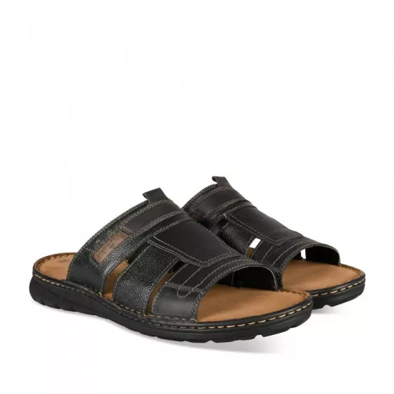 Sandales NOIR MEGIS CASUAL