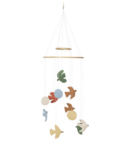 ferm Living Baby-Mobile - Swif Bird - Multi