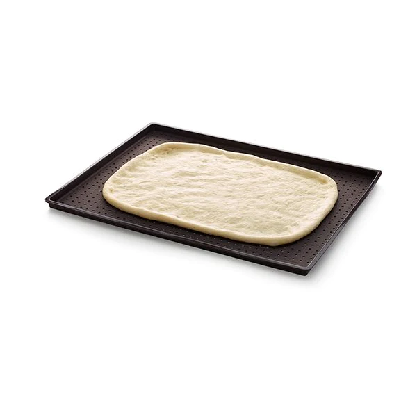 Plaque à pizza perforée en silicone Lékué