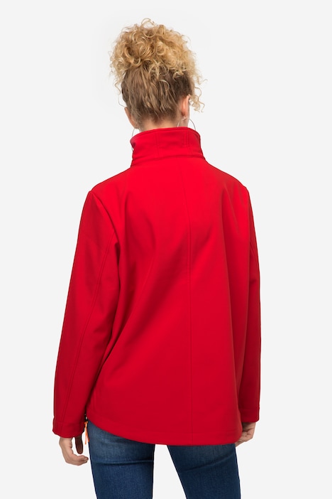 Softshell-Jacke, Fleece-Innenseite, Stehkragen, Zipper