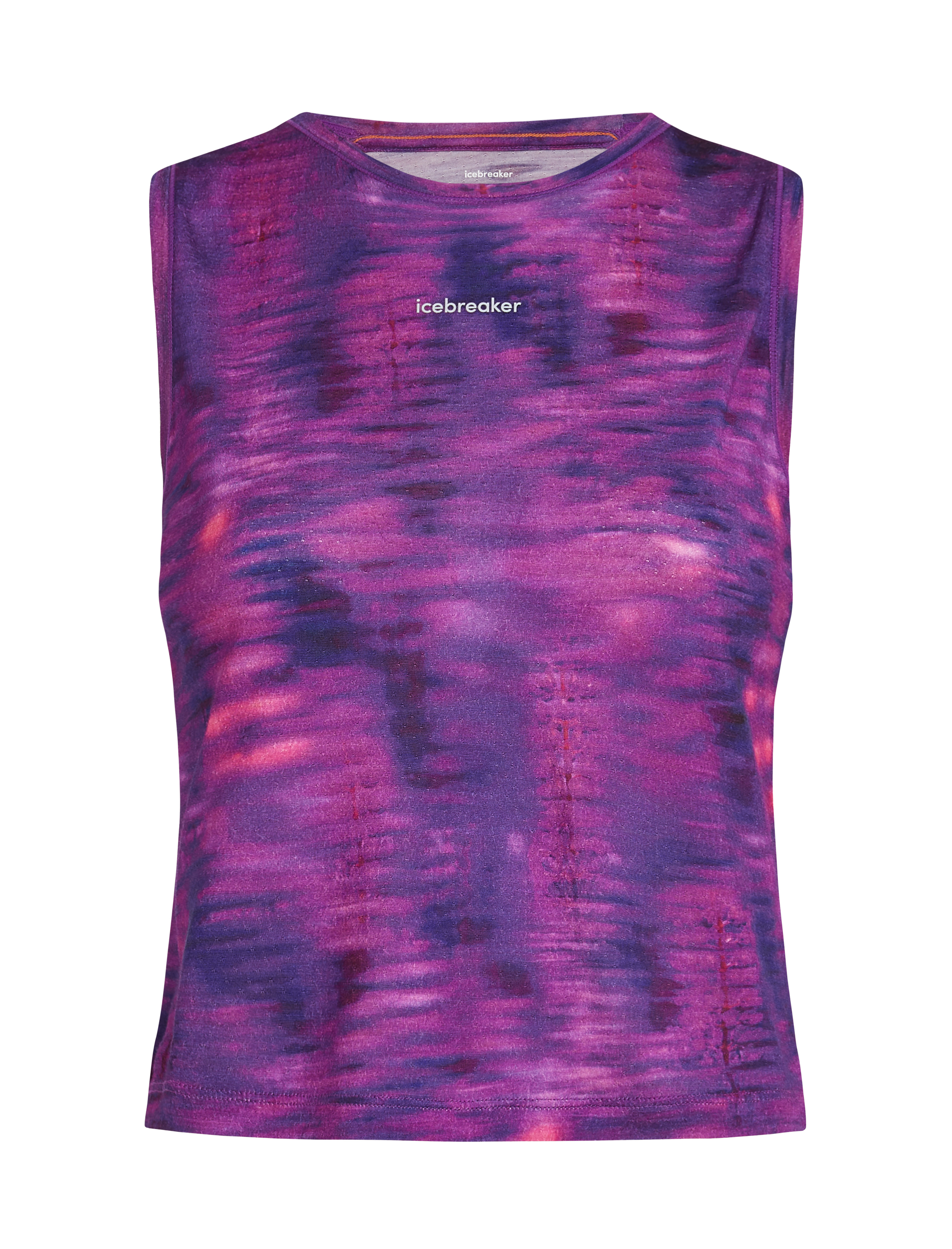 W Merino Blend 125 Cool-Lite Speed Tank Fusion AOP