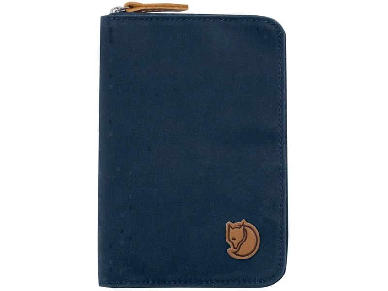 Fjällräven Passport Wallet Dunkelblau Geräumige Reise-Brieftasche