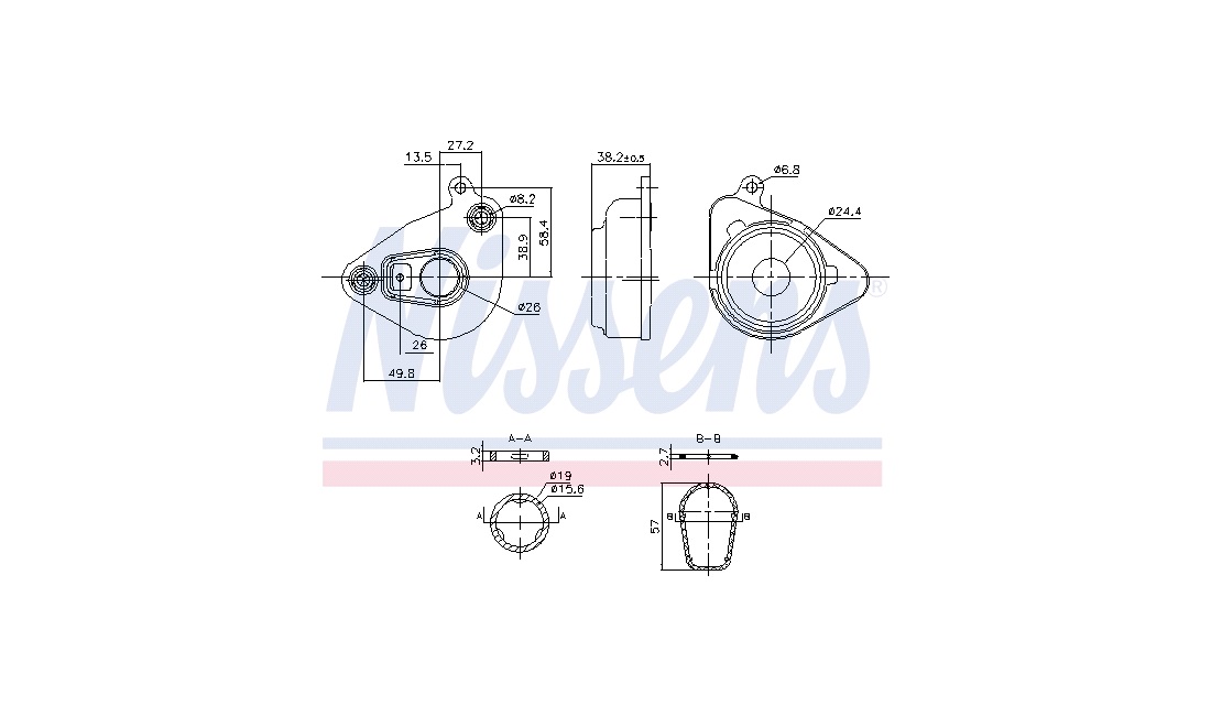 Oliekøler, motor