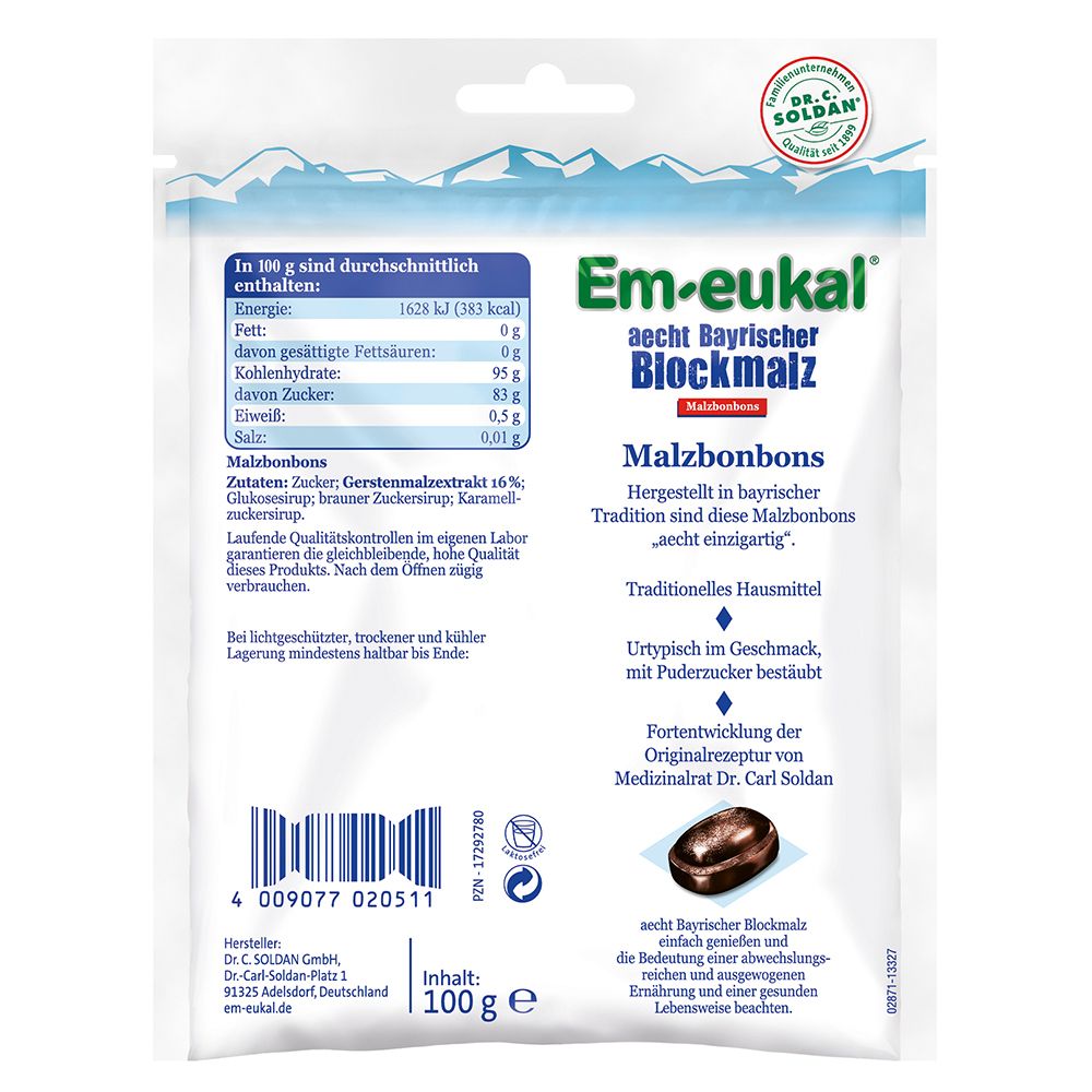 Em-eukal® aecht Bayrischer Blockmalz