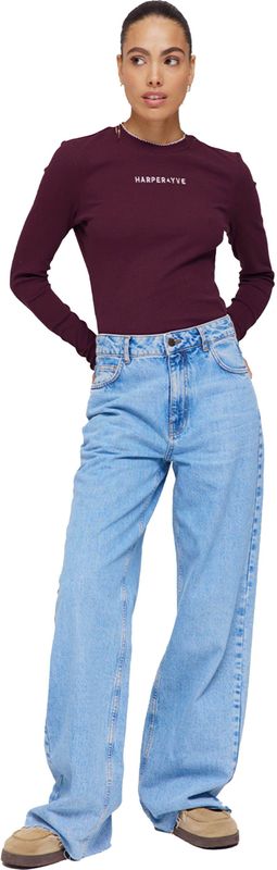 Harper & Yve - Yve-Pa Straight Leg Jeans - Blauw - Dames
