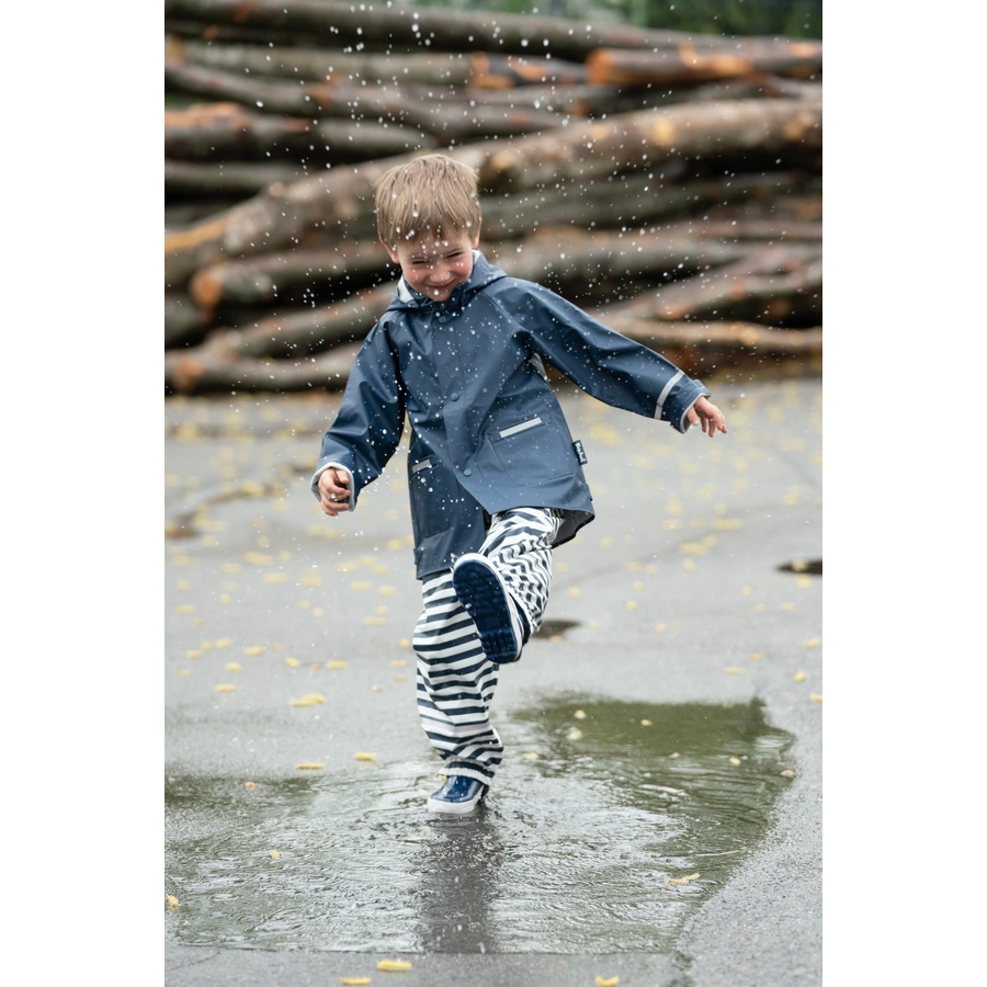 Playshoes Boys Regenjacke marine