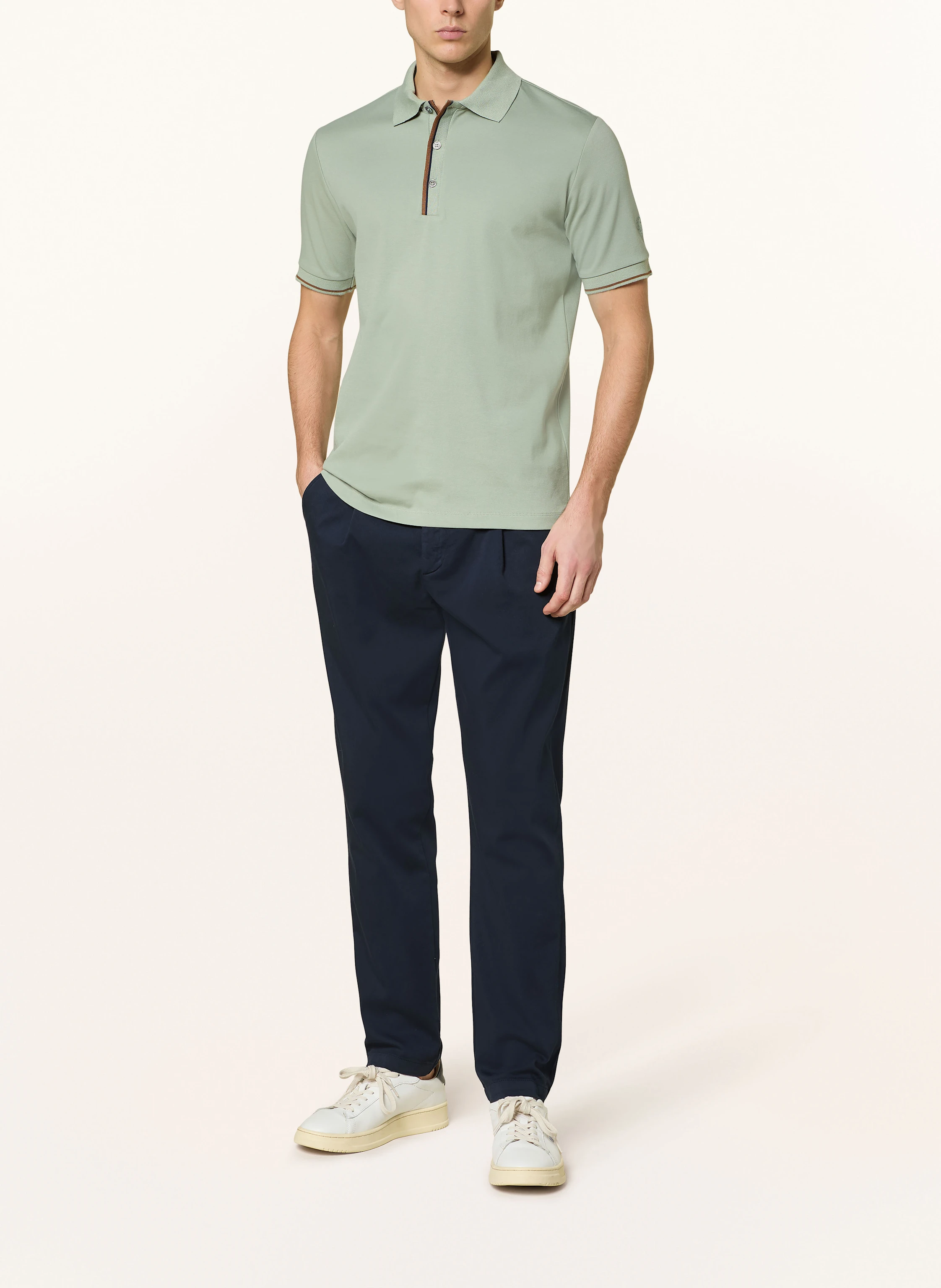 MOS MOSH Gallery Piqué-Poloshirt MMGHARVEY