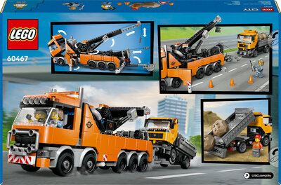 LEGO City 60467 Robust bergingsbil med kran