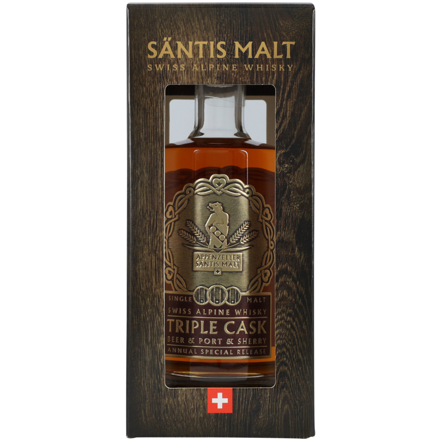 Säntis Malt Triple Cask Whisky -50cl
