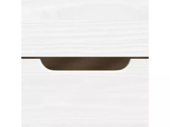 Lit de jour avec 2 tiroirs IRUN blanc 90x200 cm bois pin massif