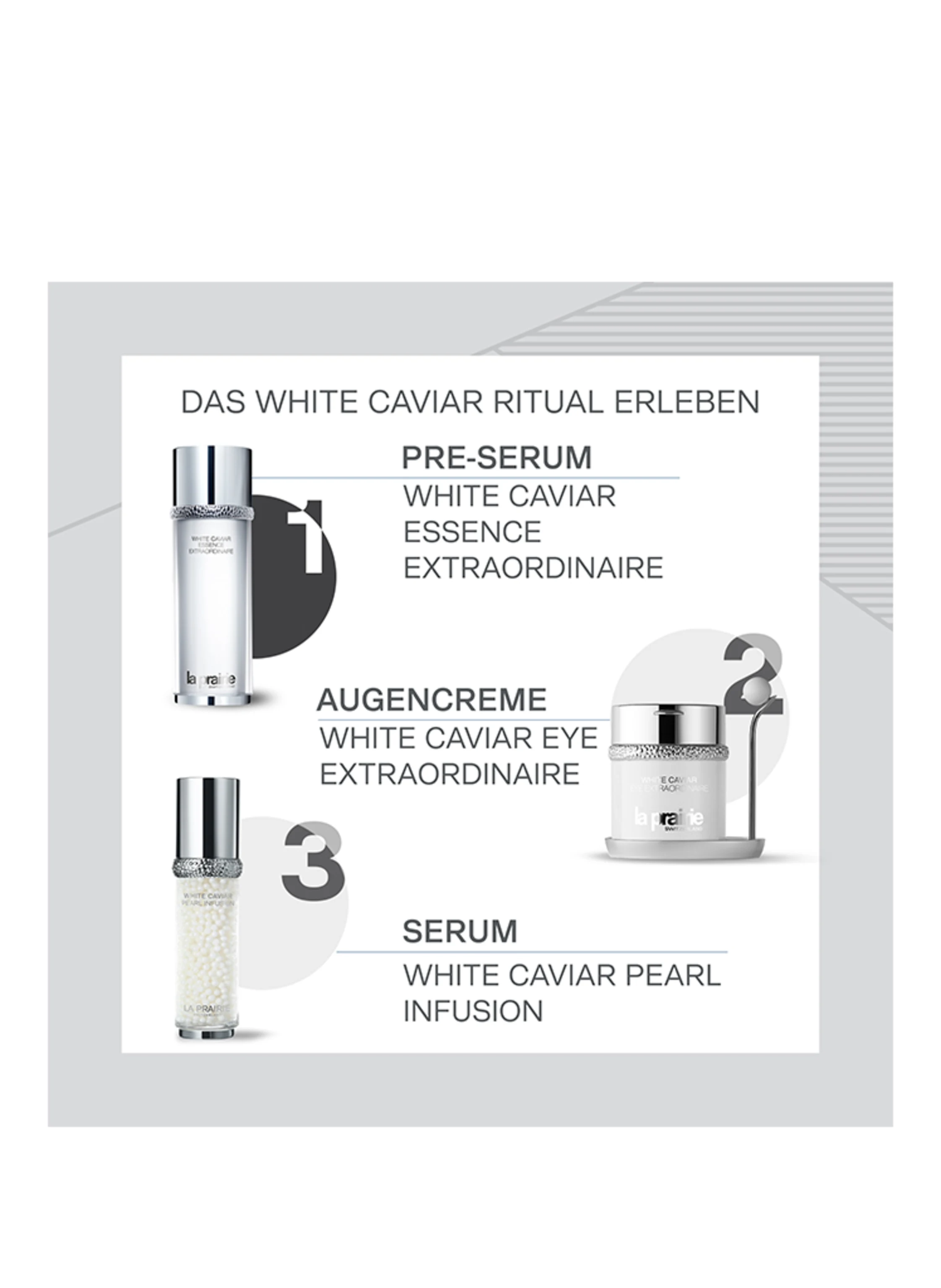 La Prairie WHITE CAVIAR COLLECTION
