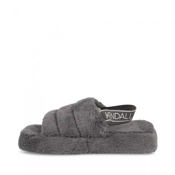 Chaussons GRIS KENDALL+KYLIE
