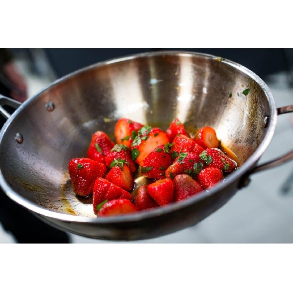 WOK NAPOLEON RUSTFRITT STÅL Ø30 CM
