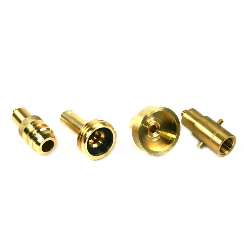DREHMEISTER LPG Adapter Set inkl. Etui (M10x1,5/lang)
