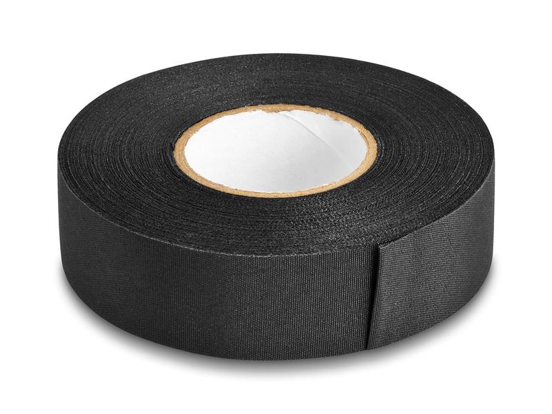 Delock Gewebeband reissfest 25 mm x 25 m, Schwarz Delock Gewebeband 25 m x 25 mm reissfest selbstklebend schwarz