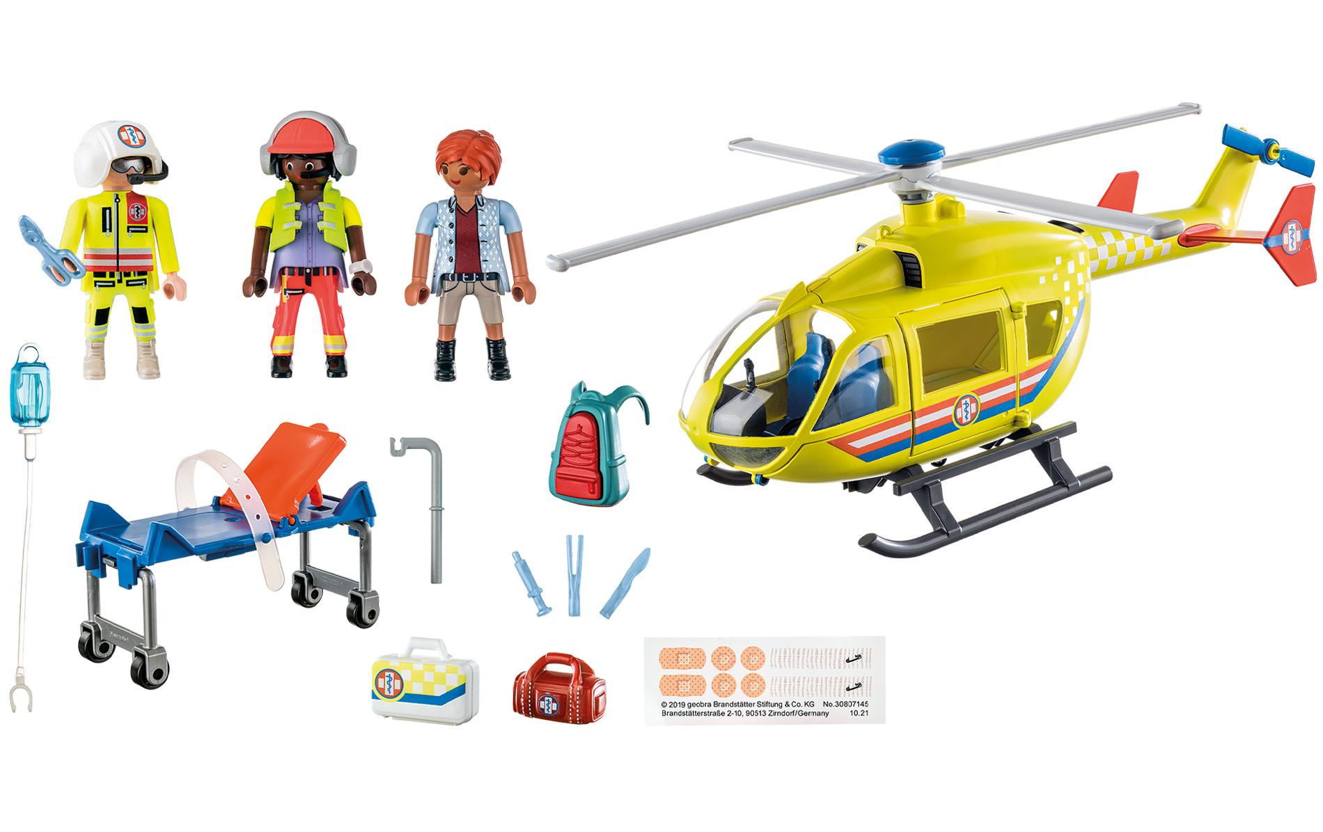 City Life Rettungshelikopter 71203Helikopter-Spielset