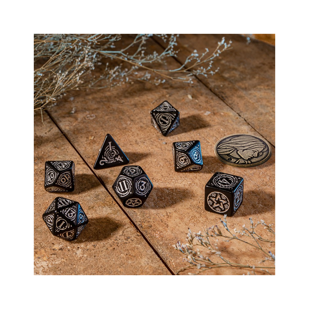 The Witcher Dice Set - Yennefer - The Obsidian Star