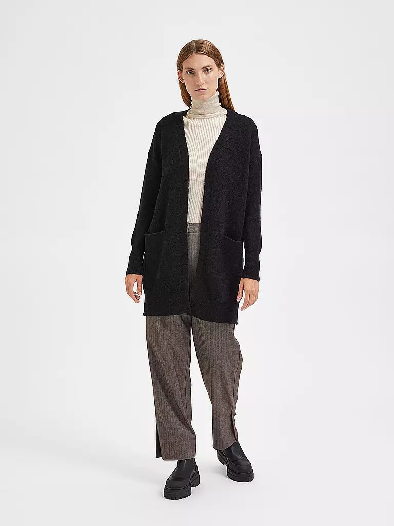 SELECTED FEMME Strickjacke SLFLULU schwarz