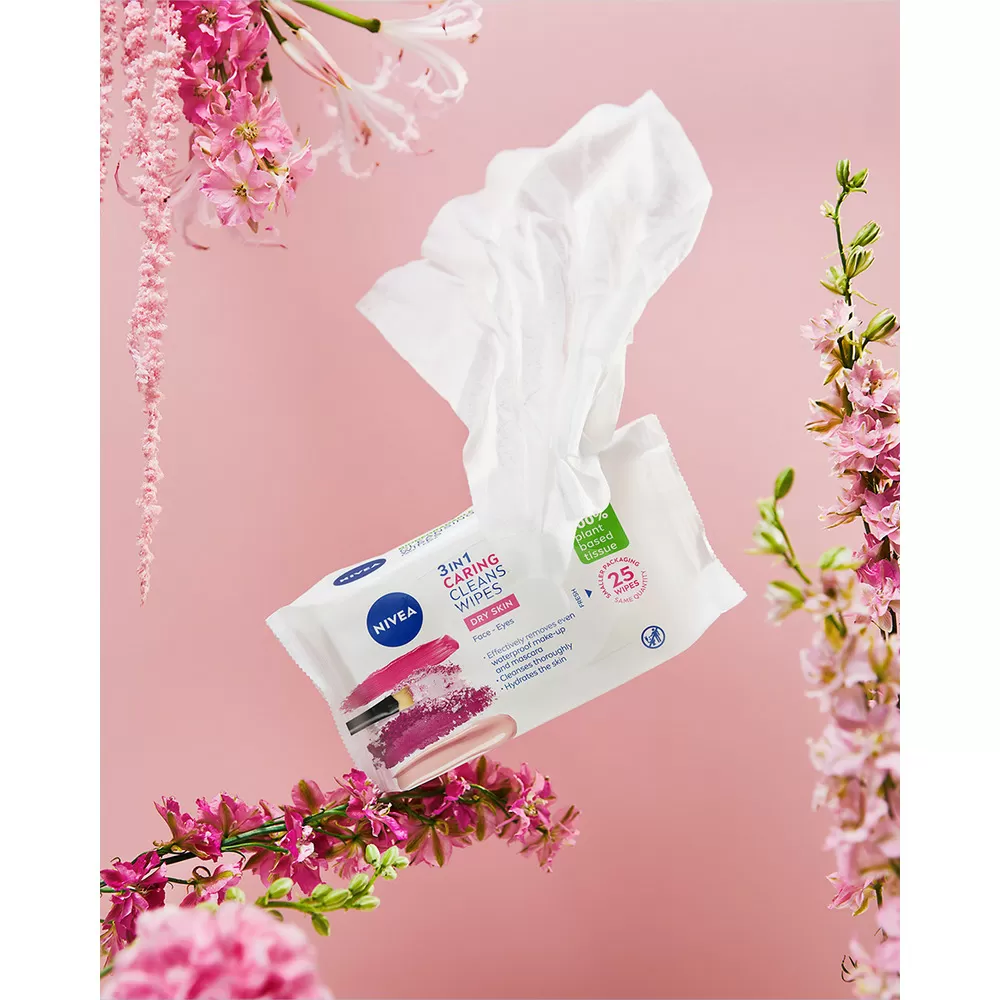 Nivea Gentle Cleansing Wipes - 25 stk.