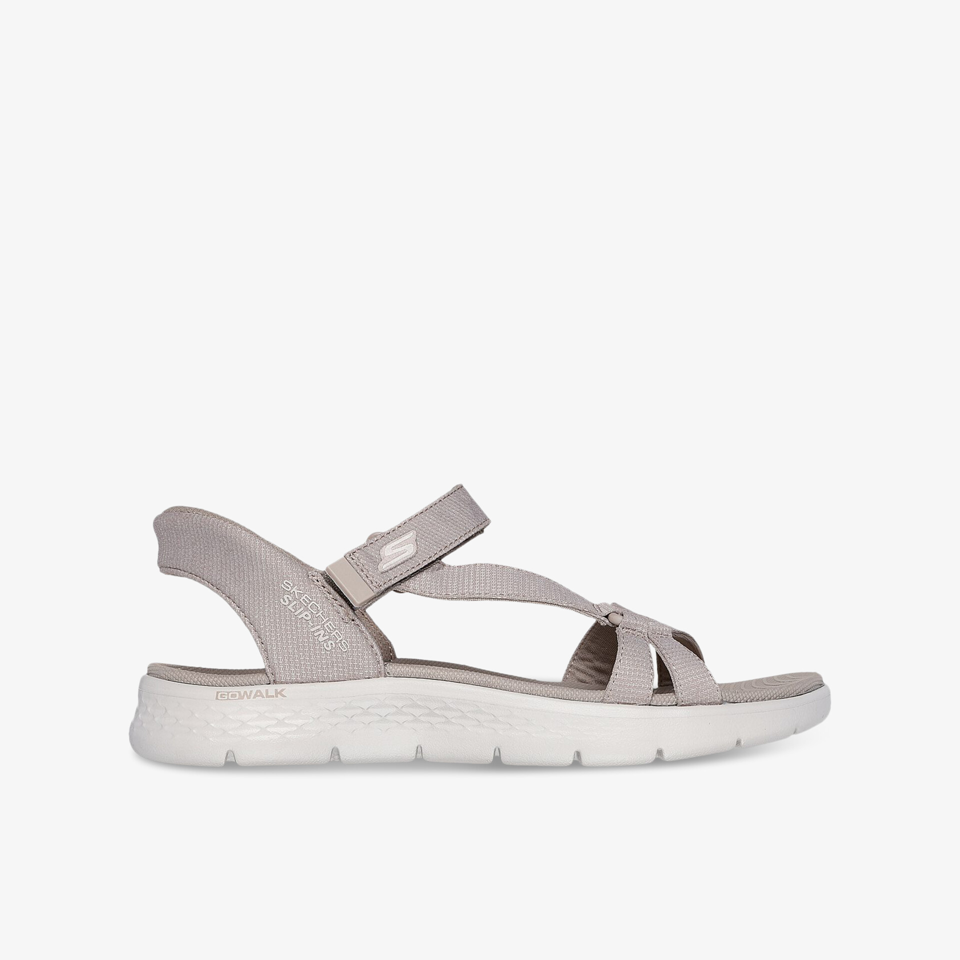 SKECHERS GO WALK FLEX SANDAL Damen Sandalen beige
