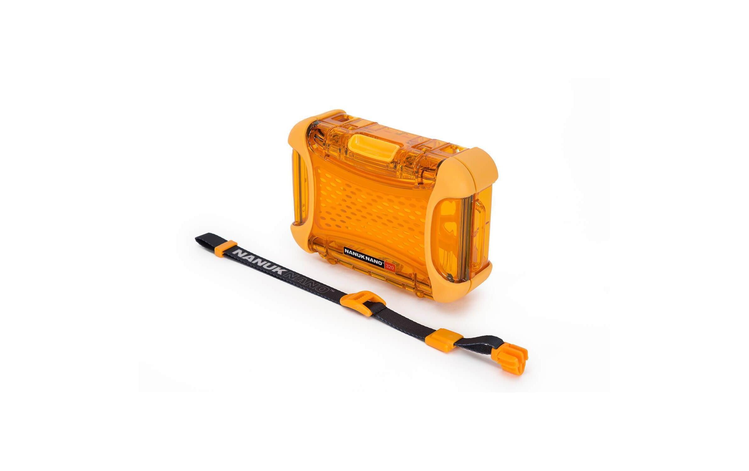 Outdoor-Koffer Nano 320 OrangeWasserdichter und robuster Koffer für kleine Ausrüstungsgegenstände
