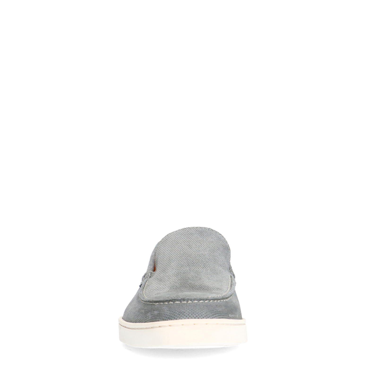 Grijs/blauwe suède loafers