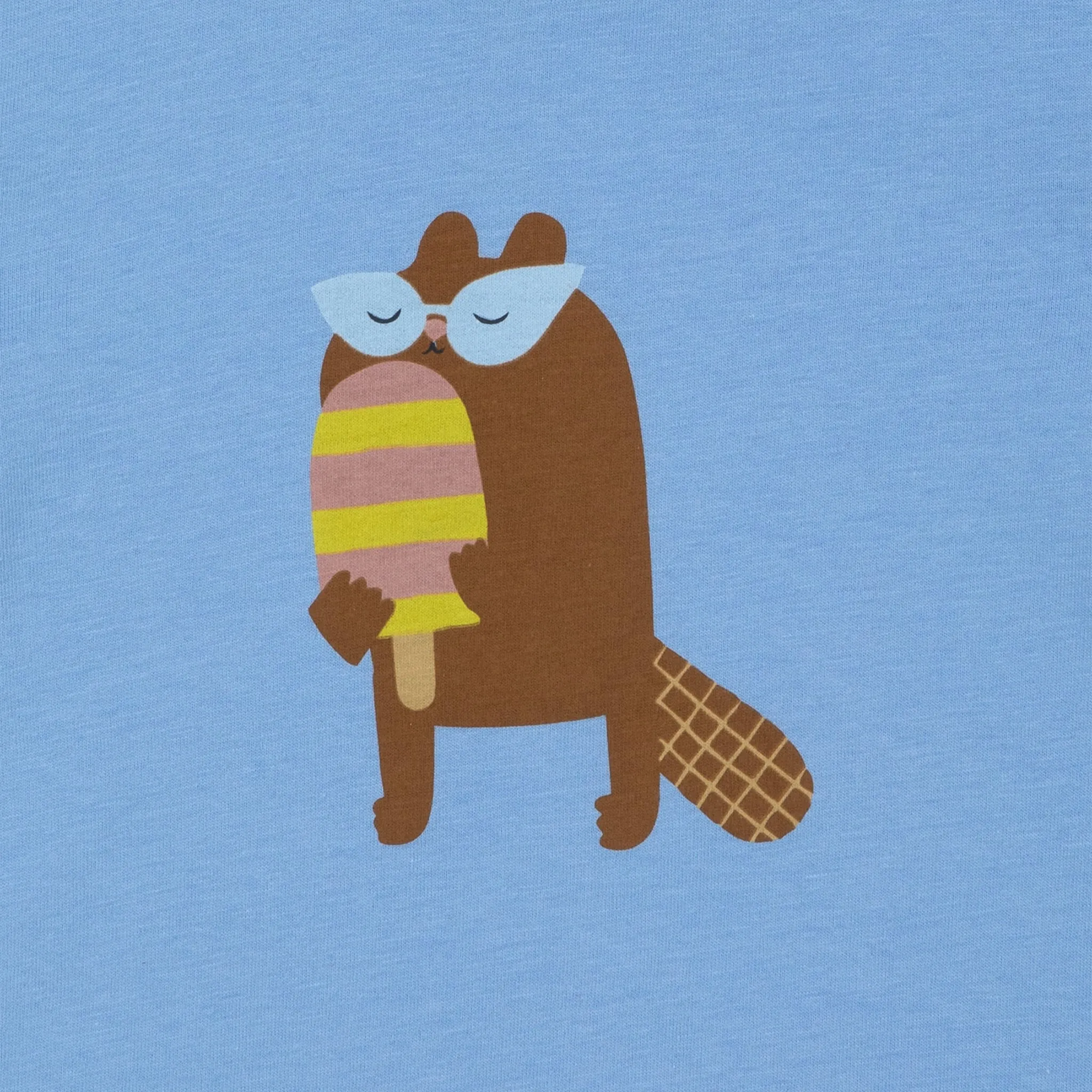 Rise Little Earthling T-Shirt Crème Glacée 2-6ans
