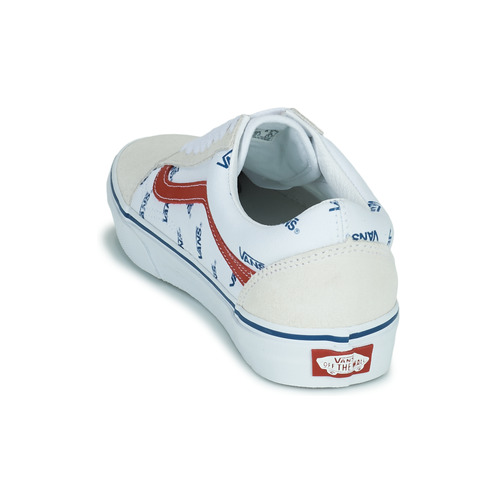 Vans - OLD SKOOL - Blanc / Bleu