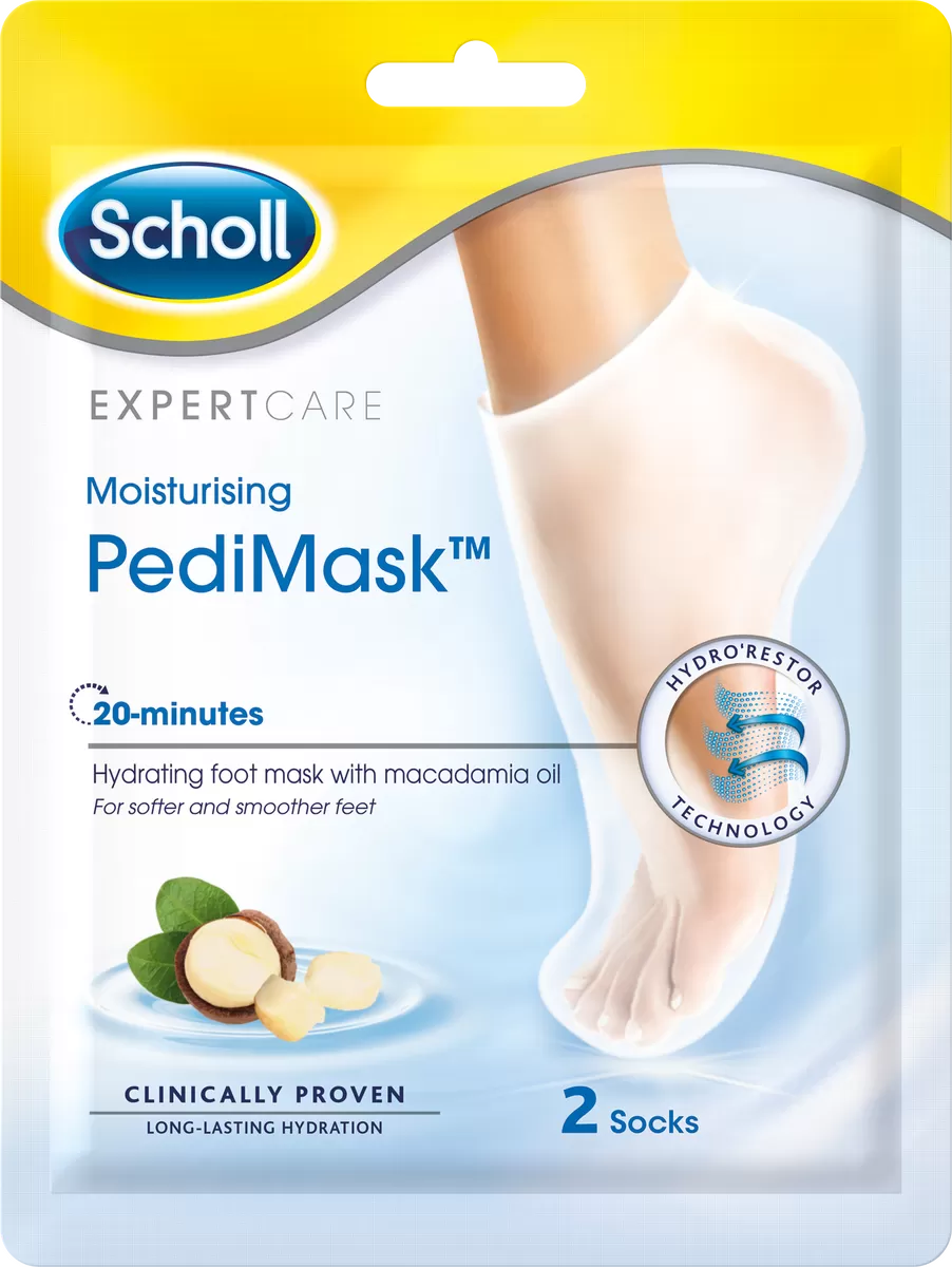 Scholl PediMask Moisturising - 2 stk.