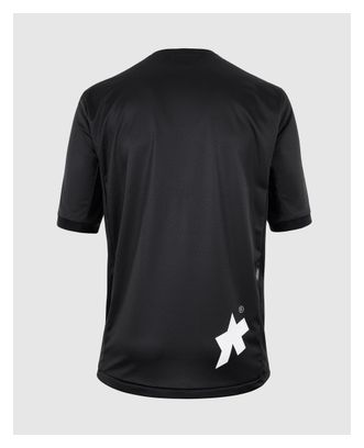 Maillot Manches Courtes Assos Trail Jersey T3 Noir
