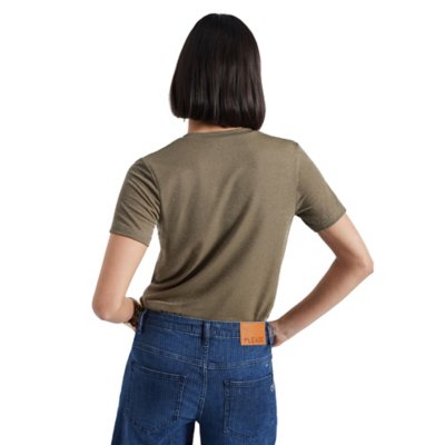 Tee-shirt à manches courtes femme OP00000 PLEASE