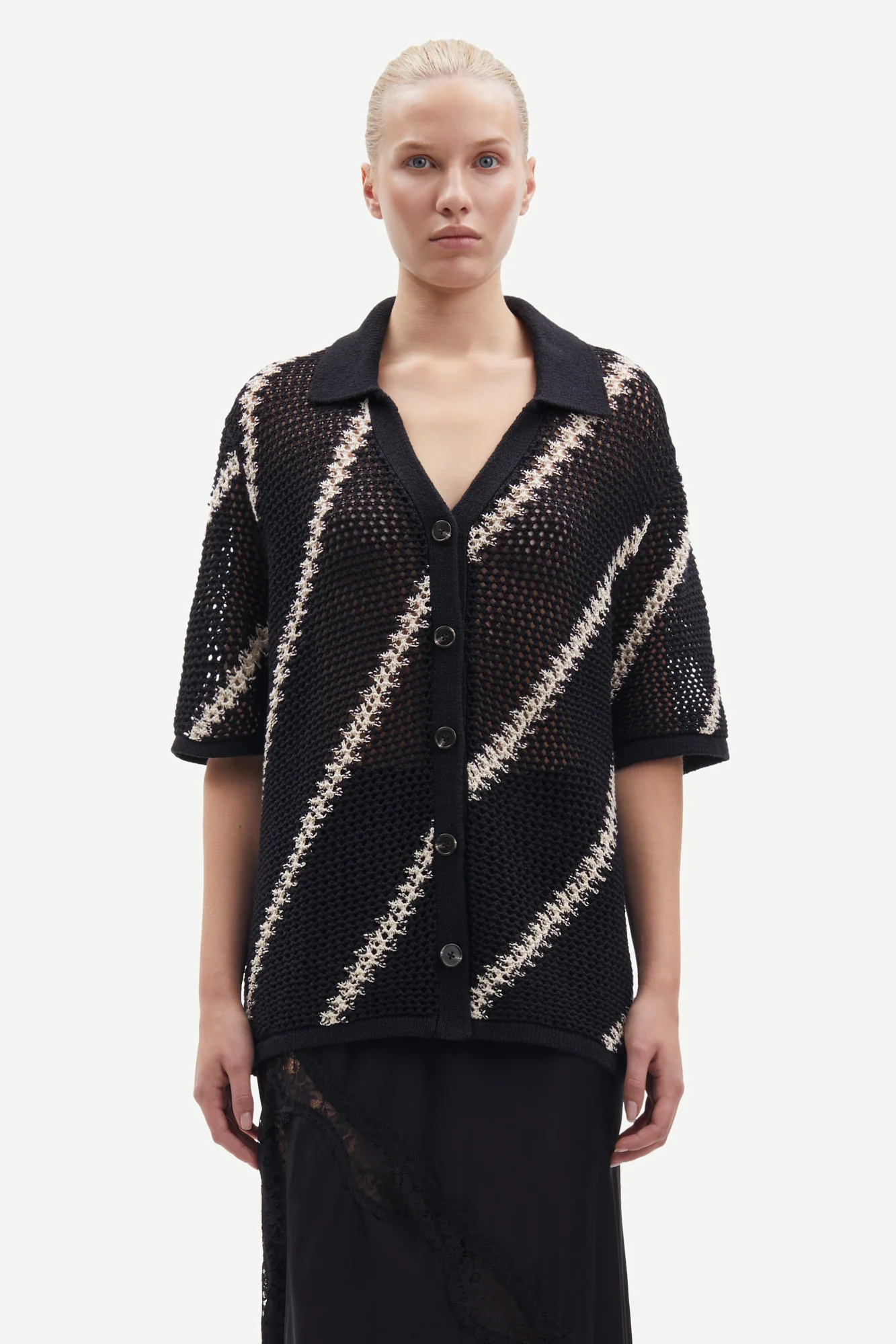 Samsøe Samsøe  Saisha bluse - Black St.