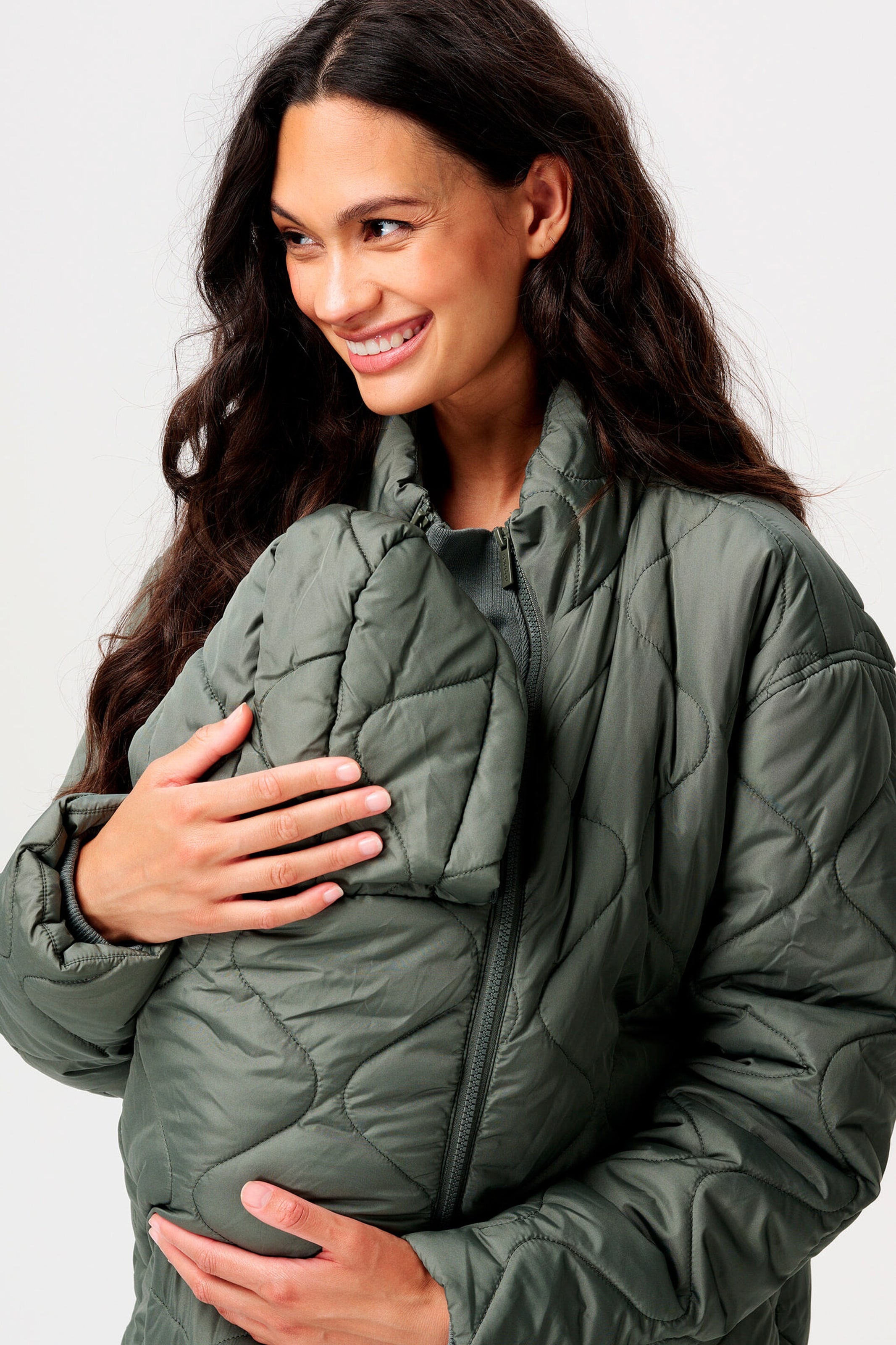 Noppies Maternity Umstandsjacke Winter Pello Olive