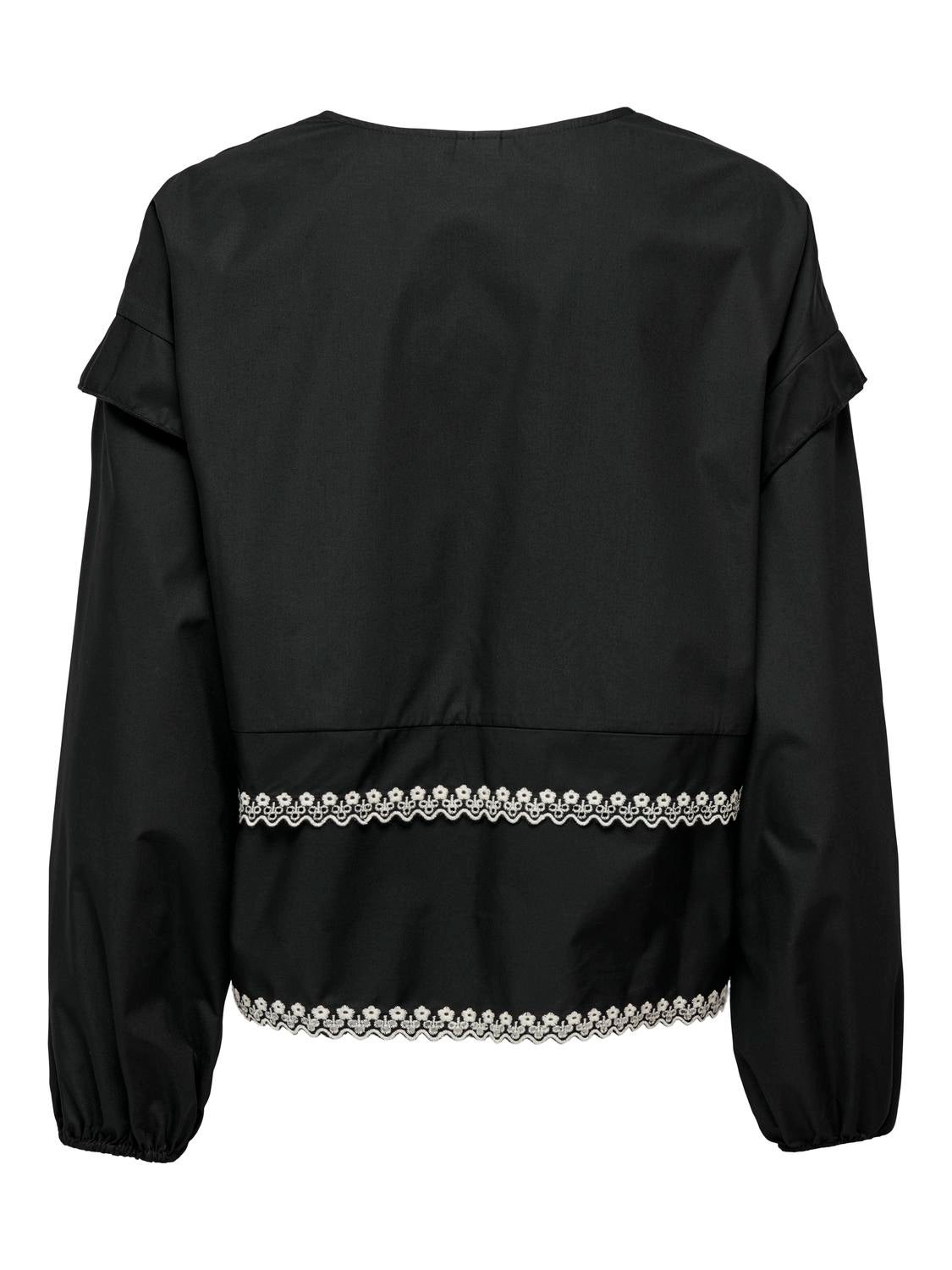 CARSELIN Hemd Black