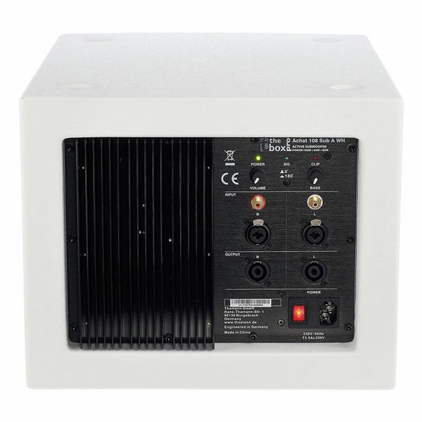 the box pro Achat 108 Sub A WH Bundle