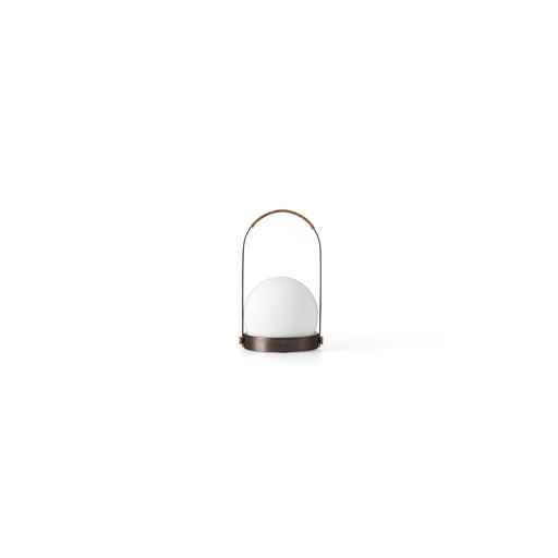 Audo Carrie LED Lampe, Bruneret Messing