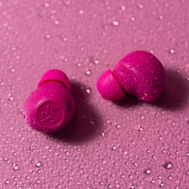 JLab Go Pop ANC true wireless in-ear-høretelefoner (fuschia)