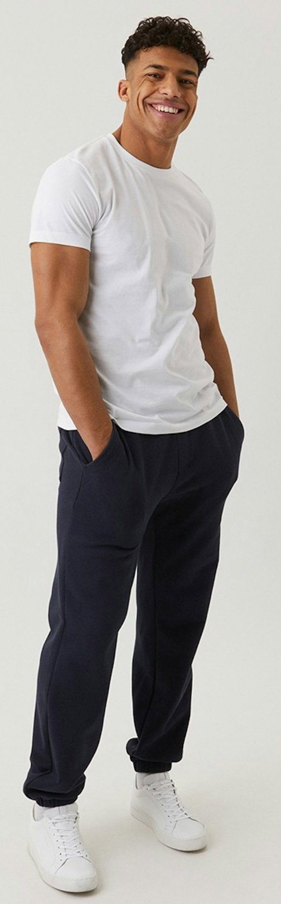 Centre T-Shirt Herre Brilliant White